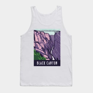 WPA Poster of Black Canyon of the Gunnison National Park Colorado, USA Tank Top